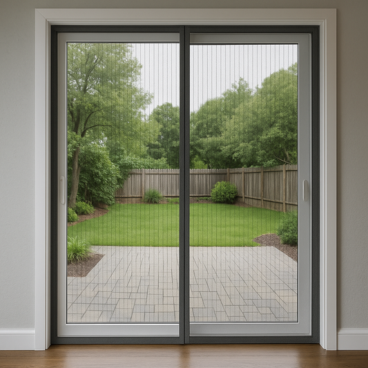 Sliding Magnetic Screen Door: Get the Perfect Fit Only with Coverwith Customization!