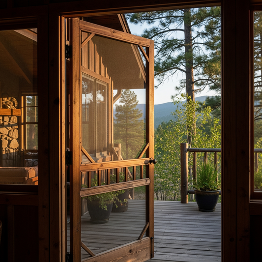 The Unseen Strength: Why Polyester Screen is Perfect for Your Rustic Door