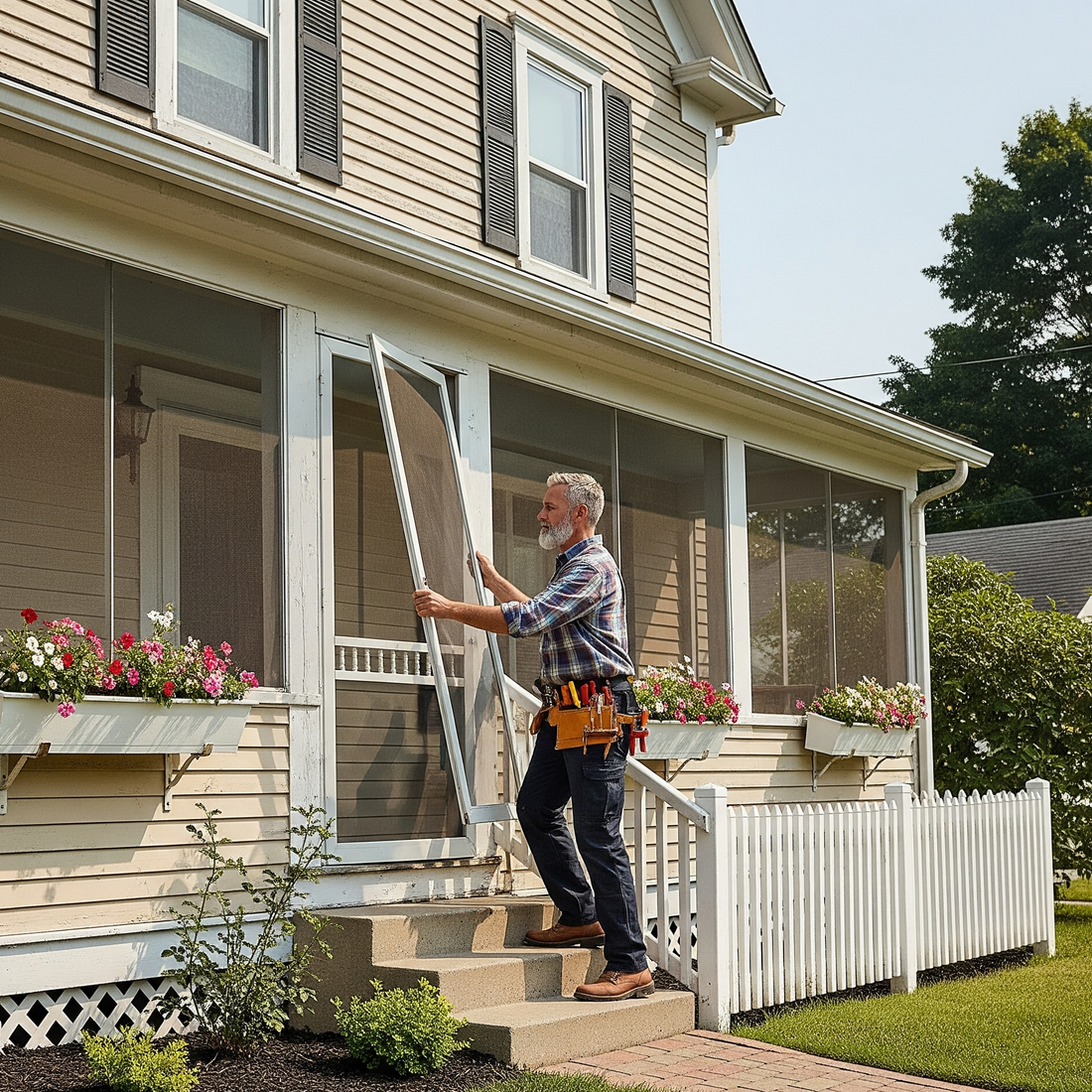 How Much to Replace a Screen Door? (2025 Cost Guide)