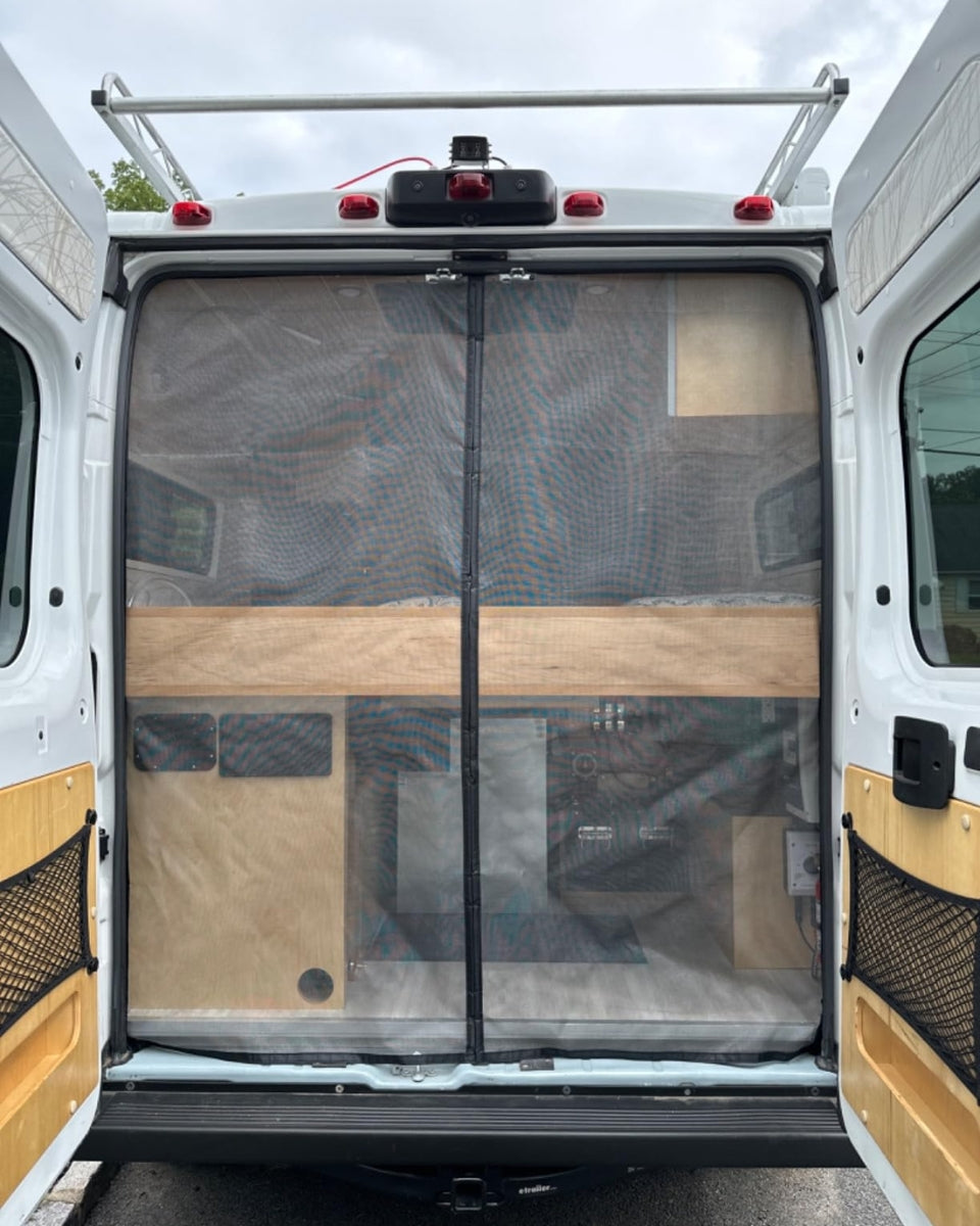 Coverwith screen door - Mounts_to_Most_Material_Frames