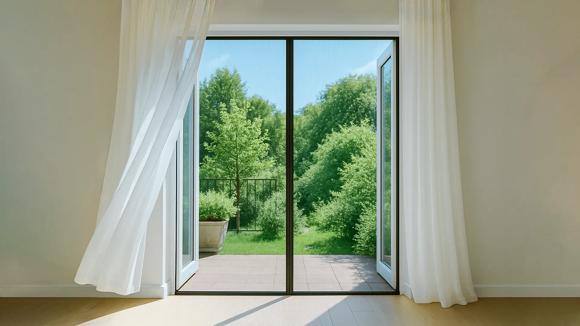 Coverwith magnetic screen door - Your gateway to a breezy home