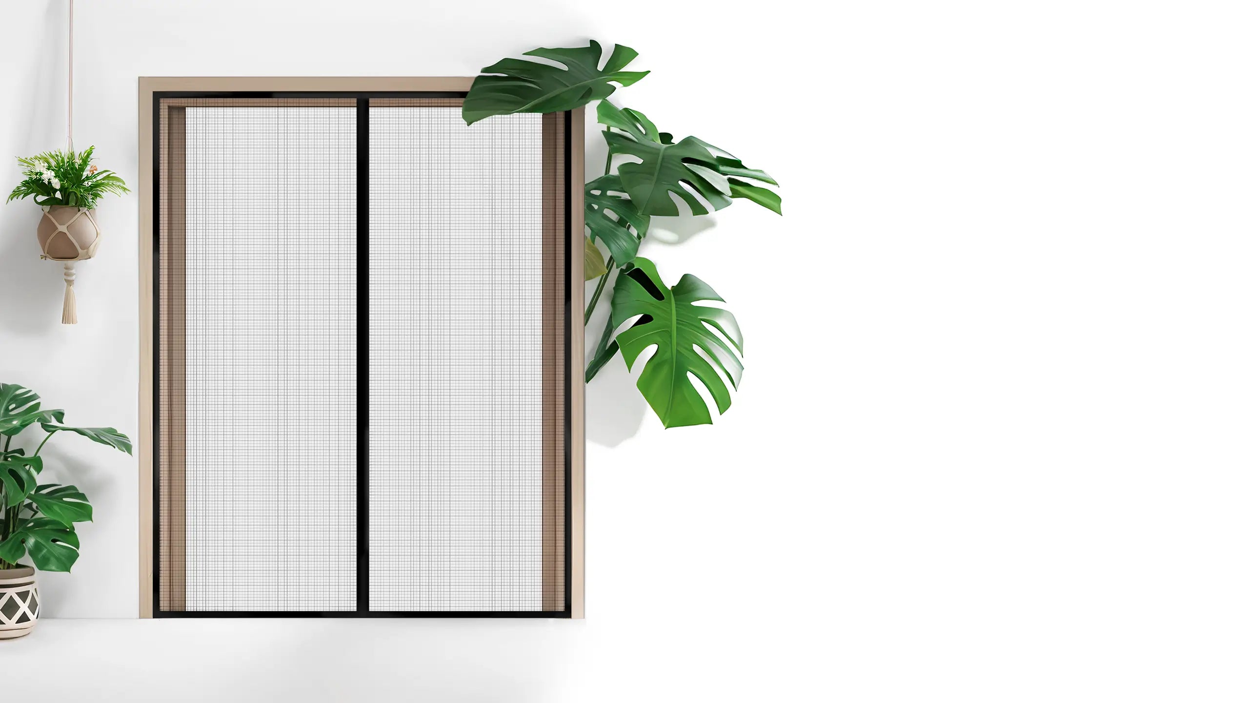 Coverwith magnetic screen door - Your gateway to a breezy home