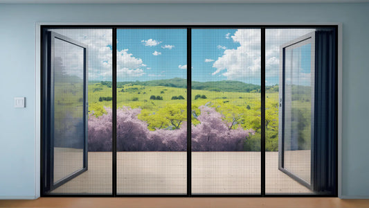 Double Opening | Magnetic Screen Door - CoverWith