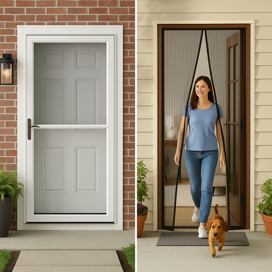 Seamless Convenience: The Guide to Storm Doors with Retractable Screens