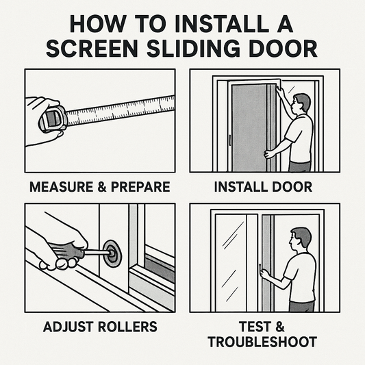 A Smooth Glide to Fresh Air: Your Ultimate Guide on How to Install a Sliding Screen Door
