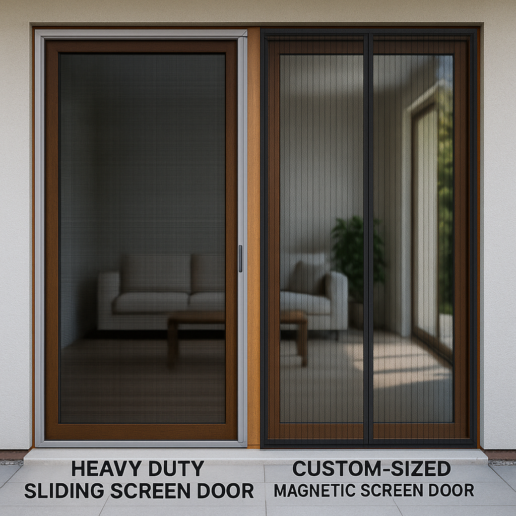 Tired of Flimsy Screens? Upgrade to the Best Sliding Screen Door Replacement for Lasting Durability!