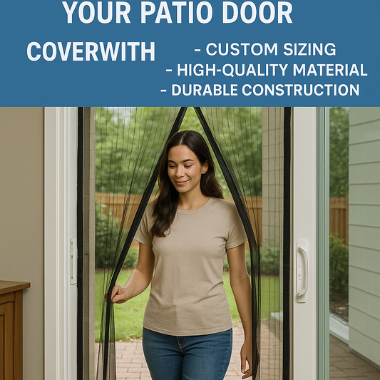 Need a Magnetic Screen for Patio Door? Get the Perfect Fit with Coverwith!
