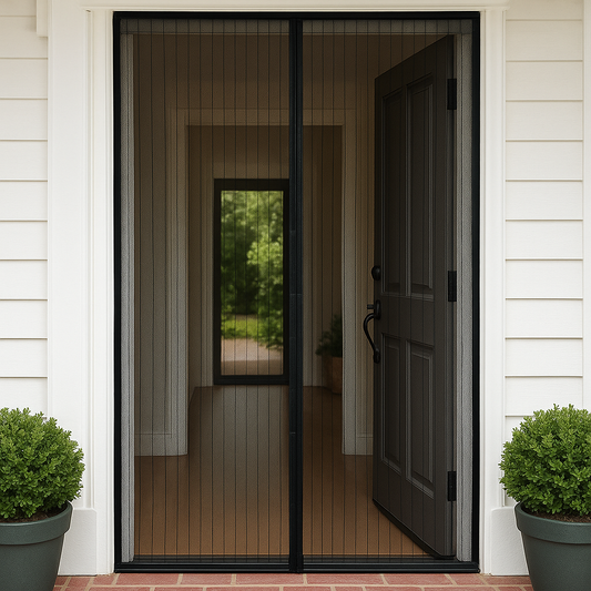 The Easy Alternative to Retractable Screens: Coverwith's Custom Magnetic Doors
