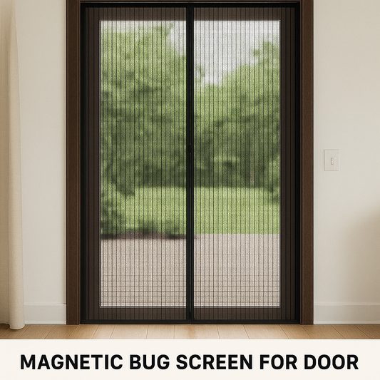 Need a Magnetic Bug Screen for Door? Coverwith Offers a Gap-Free Custom Fit!