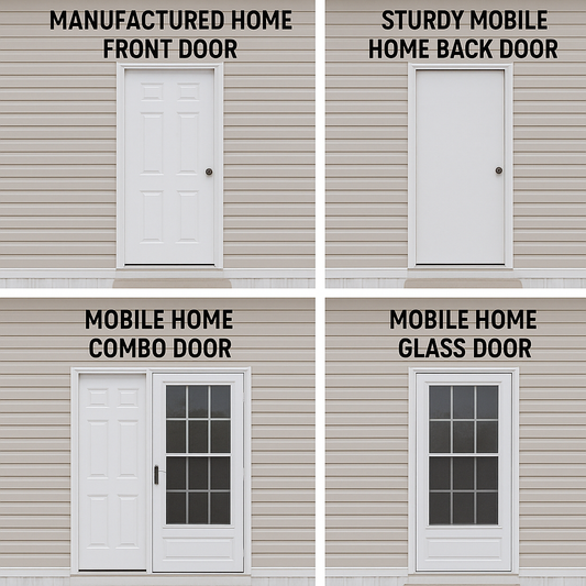 Your Complete Guide to Mobile Home Exterior Doors: Replacement, Style, and Function