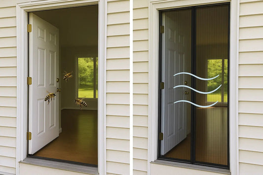 Magnetic Door Screen: Your Simple Fix for Fresh Air Without Bugs - CoverWith