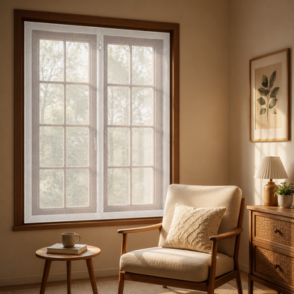 CoverWith Custom Window Screen | Cut to Size | Hook-and-Loop Mount