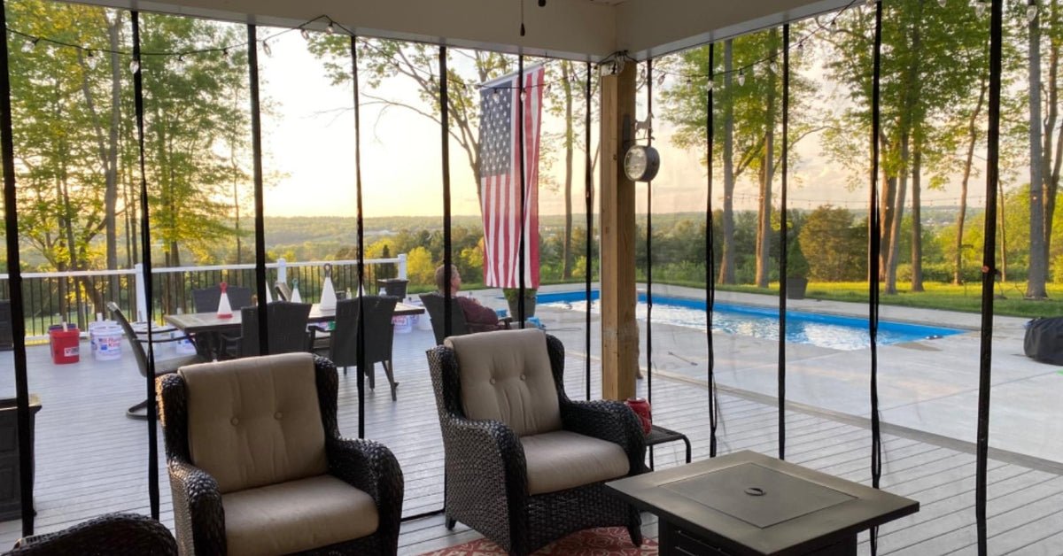Double Opening | Magnetic Screen Door - CoverWith