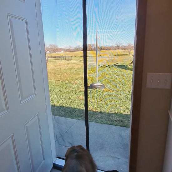 Pets Love Coverwith Magnetic Screen Door - Part1